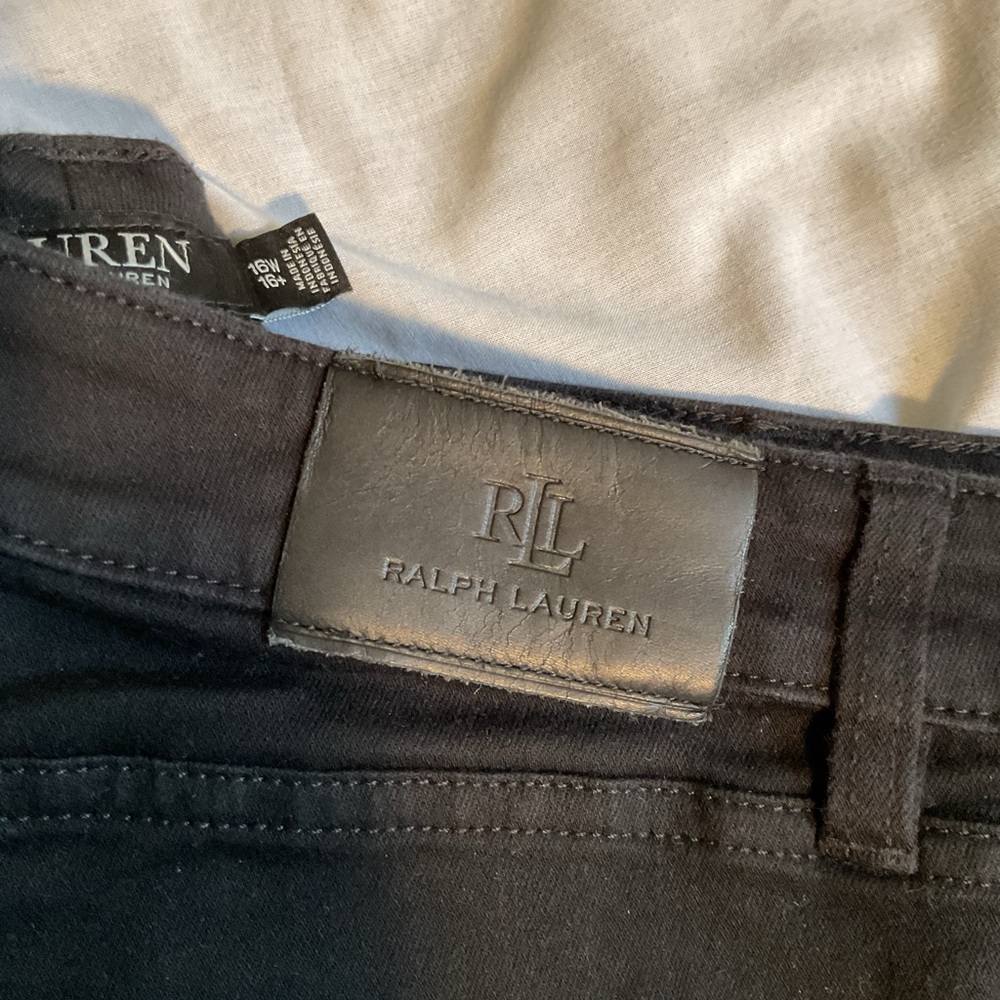 Ralph Lauren Dark Gray Jeans (#13) Sz 16w.